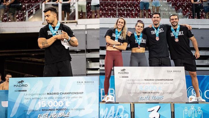 Aniol Ekai y Training Culture podio en la Madrid Championship 2022